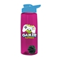 The Flair - 26 oz Transparent Tritan(TM) Bottle with Drink thru lid, Mixing Ball, and Digital Imprint