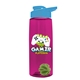 The Flair - 26 oz Transparent Tritan(TM) Bottle with Drink thru lid, Mixing Ball, and Digital Imprint