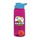 The Flair - 26 oz Transparent Tritan(TM) Bottle with Drink thru lid, Mixing Ball, and Digital Imprint