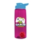 The Flair - 26 oz Transparent Tritan(TM) Bottle with Drink thru lid, Mixing Ball, and Digital Imprint