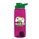 The Flair - 26 oz Transparent Tritan(TM) Bottle with Drink thru lid, Mixing Ball, and Digital Imprint