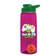 The Flair - 26 oz Transparent Tritan(TM) Bottle with Drink thru lid, Mixing Ball, and Digital Imprint