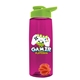 The Flair - 26 oz Transparent Tritan(TM) Bottle with Drink thru lid, Mixing Ball, and Digital Imprint