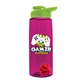 The Flair - 26 oz Transparent Tritan(TM) Bottle with Drink thru lid, Mixing Ball, and Digital Imprint