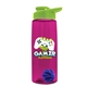 The Flair - 26 oz Transparent Tritan(TM) Bottle with Drink thru lid, Mixing Ball, and Digital Imprint