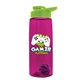 The Flair - 26 oz Transparent Tritan(TM) Bottle with Drink thru lid, Mixing Ball, and Digital Imprint