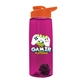 The Flair - 26 oz Transparent Tritan(TM) Bottle with Drink thru lid, Mixing Ball, and Digital Imprint