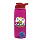The Flair - 26 oz Transparent Tritan(TM) Bottle with Drink thru lid, Mixing Ball, and Digital Imprint