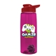 The Flair - 26 oz Transparent Tritan(TM) Bottle with Drink thru lid, Mixing Ball, and Digital Imprint