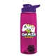 The Flair - 26 oz Transparent Tritan(TM) Bottle with Drink thru lid, Mixing Ball, and Digital Imprint