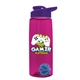 The Flair - 26 oz Transparent Tritan(TM) Bottle with Drink thru lid, Mixing Ball, and Digital Imprint