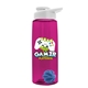 The Flair - 26 oz Transparent Tritan(TM) Bottle with Drink thru lid, Mixing Ball, and Digital Imprint