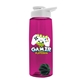 The Flair - 26 oz Transparent Tritan(TM) Bottle with Drink thru lid, Mixing Ball, and Digital Imprint