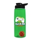 The Flair - 26 oz Transparent Tritan(TM) Bottle with Drink thru lid, Mixing Ball, and Digital Imprint