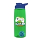 The Flair - 26 oz Transparent Tritan(TM) Bottle with Drink thru lid, Mixing Ball, and Digital Imprint