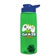 The Flair - 26 oz Transparent Tritan(TM) Bottle with Drink thru lid, Mixing Ball, and Digital Imprint