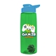 The Flair - 26 oz Transparent Tritan(TM) Bottle with Drink thru lid, Mixing Ball, and Digital Imprint