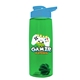 The Flair - 26 oz Transparent Tritan(TM) Bottle with Drink thru lid, Mixing Ball, and Digital Imprint