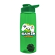 The Flair - 26 oz Transparent Tritan(TM) Bottle with Drink thru lid, Mixing Ball, and Digital Imprint