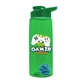 The Flair - 26 oz Transparent Tritan(TM) Bottle with Drink thru lid, Mixing Ball, and Digital Imprint