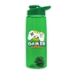 The Flair - 26 oz Transparent Tritan(TM) Bottle with Drink thru lid, Mixing Ball, and Digital Imprint