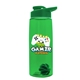 The Flair - 26 oz Transparent Tritan(TM) Bottle with Drink thru lid, Mixing Ball, and Digital Imprint