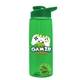 The Flair - 26 oz Transparent Tritan(TM) Bottle with Drink thru lid, Mixing Ball, and Digital Imprint