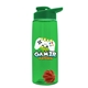 The Flair - 26 oz Transparent Tritan(TM) Bottle with Drink thru lid, Mixing Ball, and Digital Imprint