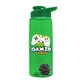 The Flair - 26 oz Transparent Tritan(TM) Bottle with Drink thru lid, Mixing Ball, and Digital Imprint