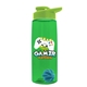 The Flair - 26 oz Transparent Tritan(TM) Bottle with Drink thru lid, Mixing Ball, and Digital Imprint