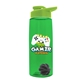 The Flair - 26 oz Transparent Tritan(TM) Bottle with Drink thru lid, Mixing Ball, and Digital Imprint