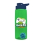 The Flair - 26 oz Transparent Tritan(TM) Bottle with Drink thru lid, Mixing Ball, and Digital Imprint
