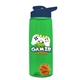 The Flair - 26 oz Transparent Tritan(TM) Bottle with Drink thru lid, Mixing Ball, and Digital Imprint