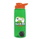 The Flair - 26 oz Transparent Tritan(TM) Bottle with Drink thru lid, Mixing Ball, and Digital Imprint