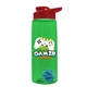 The Flair - 26 oz Transparent Tritan(TM) Bottle with Drink thru lid, Mixing Ball, and Digital Imprint