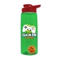 The Flair - 26 oz Transparent Tritan(TM) Bottle with Drink thru lid, Mixing Ball, and Digital Imprint