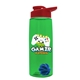 The Flair - 26 oz Transparent Tritan(TM) Bottle with Drink thru lid, Mixing Ball, and Digital Imprint