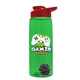 The Flair - 26 oz Transparent Tritan(TM) Bottle with Drink thru lid, Mixing Ball, and Digital Imprint