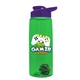 The Flair - 26 oz Transparent Tritan(TM) Bottle with Drink thru lid, Mixing Ball, and Digital Imprint