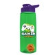 The Flair - 26 oz Transparent Tritan(TM) Bottle with Drink thru lid, Mixing Ball, and Digital Imprint
