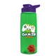 The Flair - 26 oz Transparent Tritan(TM) Bottle with Drink thru lid, Mixing Ball, and Digital Imprint