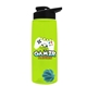 The Flair - 26 oz Transparent Tritan(TM) Bottle with Drink thru lid, Mixing Ball, and Digital Imprint