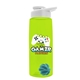 The Flair - 26 oz Transparent Tritan(TM) Bottle with Drink thru lid, Mixing Ball, and Digital Imprint