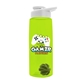 The Flair - 26 oz Transparent Tritan(TM) Bottle with Drink thru lid, Mixing Ball, and Digital Imprint