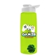 The Flair - 26 oz Transparent Tritan(TM) Bottle with Drink thru lid, Mixing Ball, and Digital Imprint