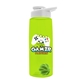 The Flair - 26 oz Transparent Tritan(TM) Bottle with Drink thru lid, Mixing Ball, and Digital Imprint