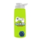 The Flair - 26 oz Transparent Tritan(TM) Bottle with Drink thru lid, Mixing Ball, and Digital Imprint