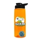 The Flair - 26 oz Transparent Tritan(TM) Bottle with Drink thru lid, Mixing Ball, and Digital Imprint
