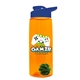 The Flair - 26 oz Transparent Tritan(TM) Bottle with Drink thru lid, Mixing Ball, and Digital Imprint
