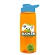 The Flair - 26 oz Transparent Tritan(TM) Bottle with Drink thru lid, Mixing Ball, and Digital Imprint